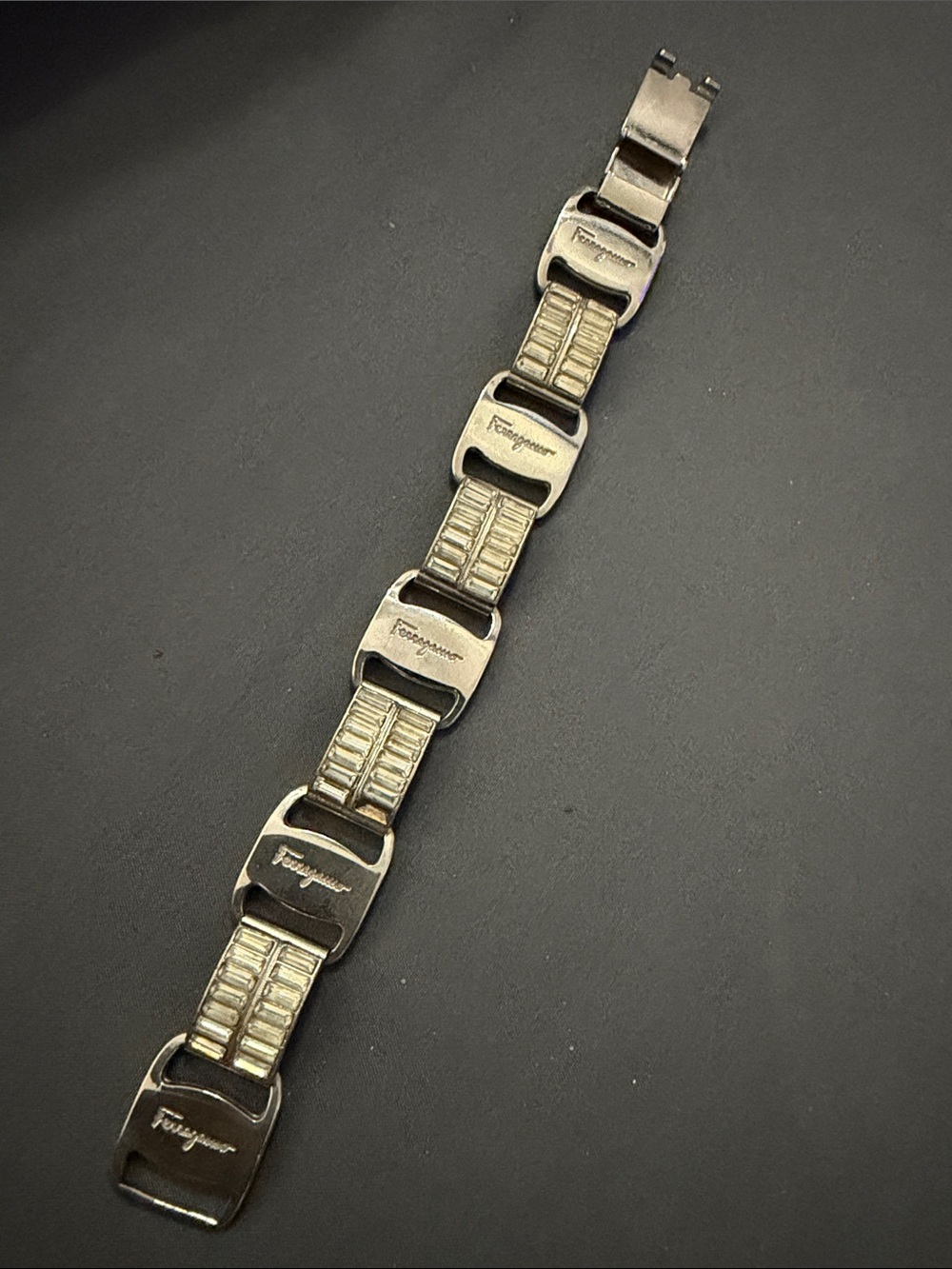 Salvatore Ferragamo Vintage Logo Bracelet - Picture 2 of 6